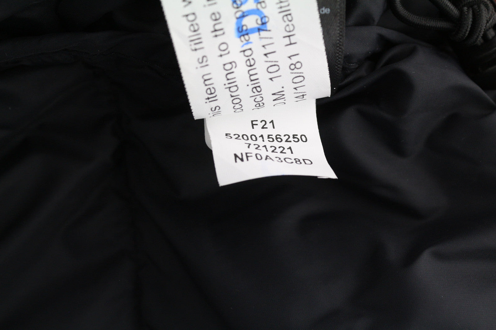 THE NORTH FACE 1996 Retro Nuptse Men Jacket S 700 Down Quilted Hidden Hood Logo