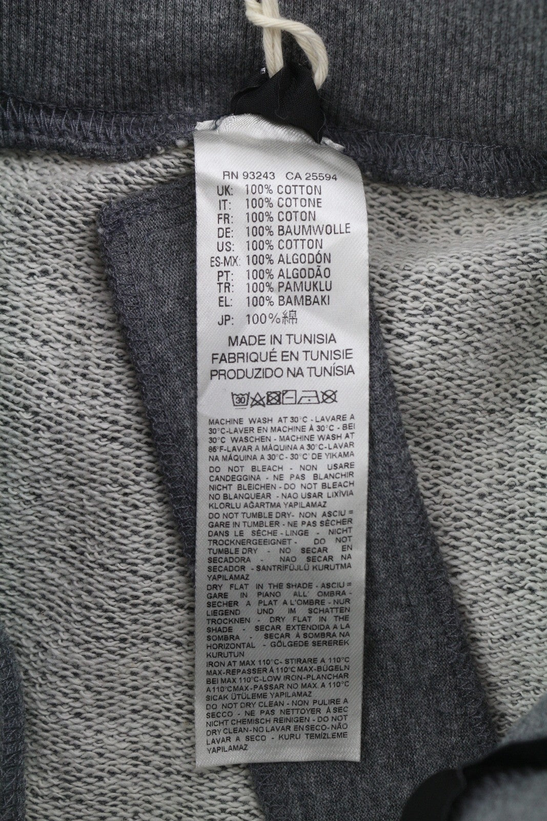 DIESEL O-Vita Women Skirt W24 Melange Grey Pencil Fitted Zipper Pockets RRP€130