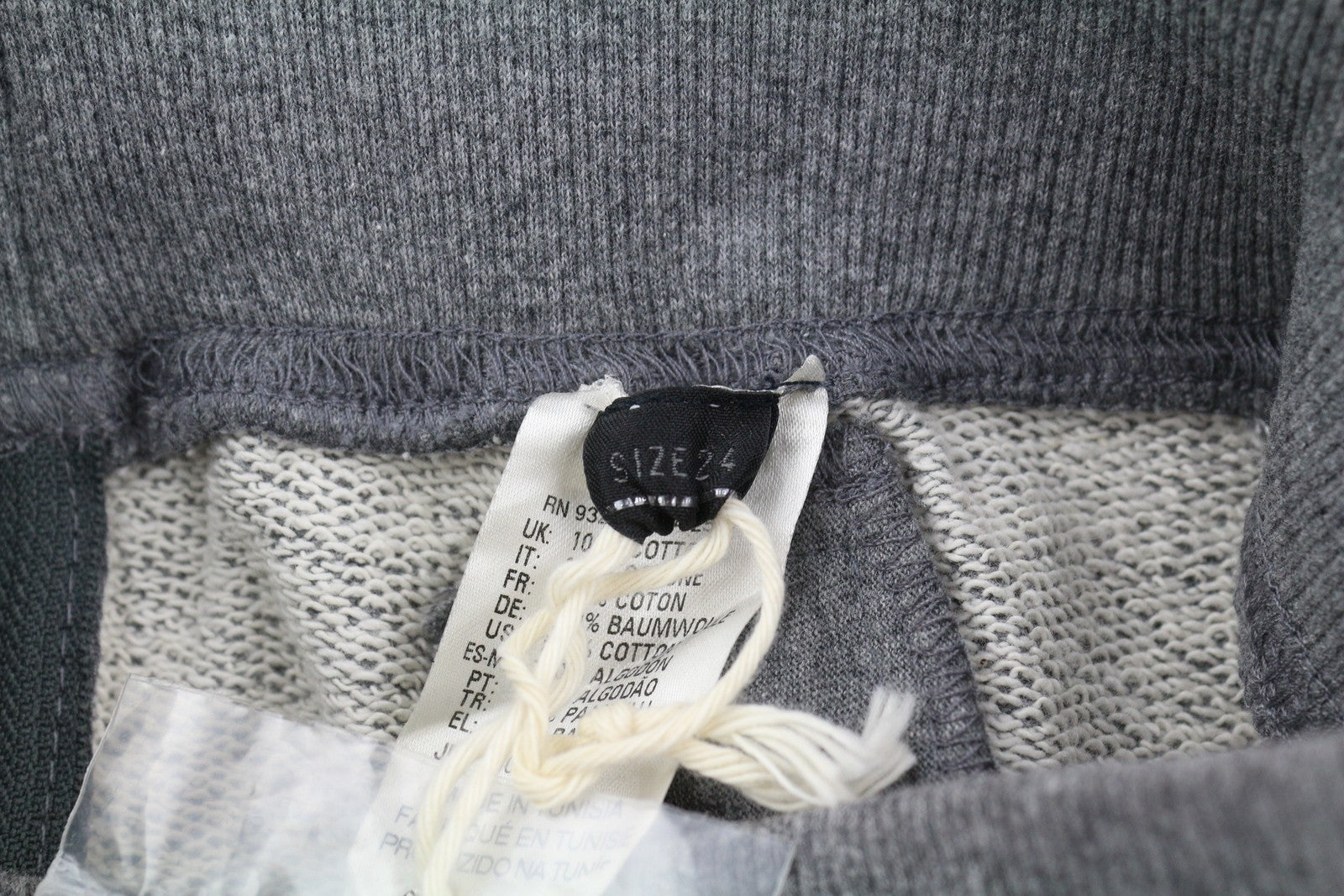 DIESEL O-Vita Women Skirt W24 Melange Grey Pencil Fitted Zipper Pockets RRP€130