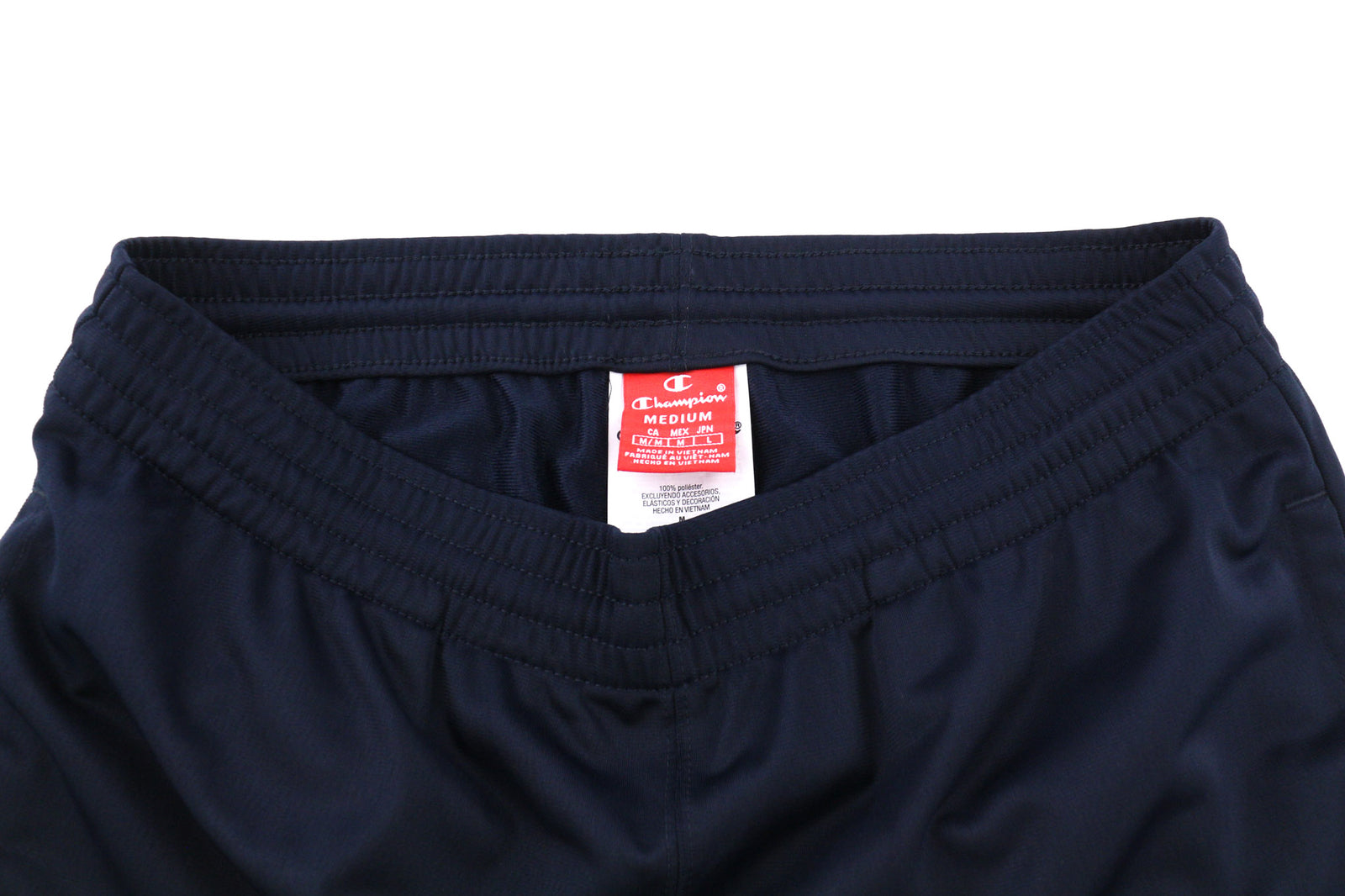 CHAMPION 214422 Men Trousers M Navy Blue Pull On Sweatpants Joggers Casual