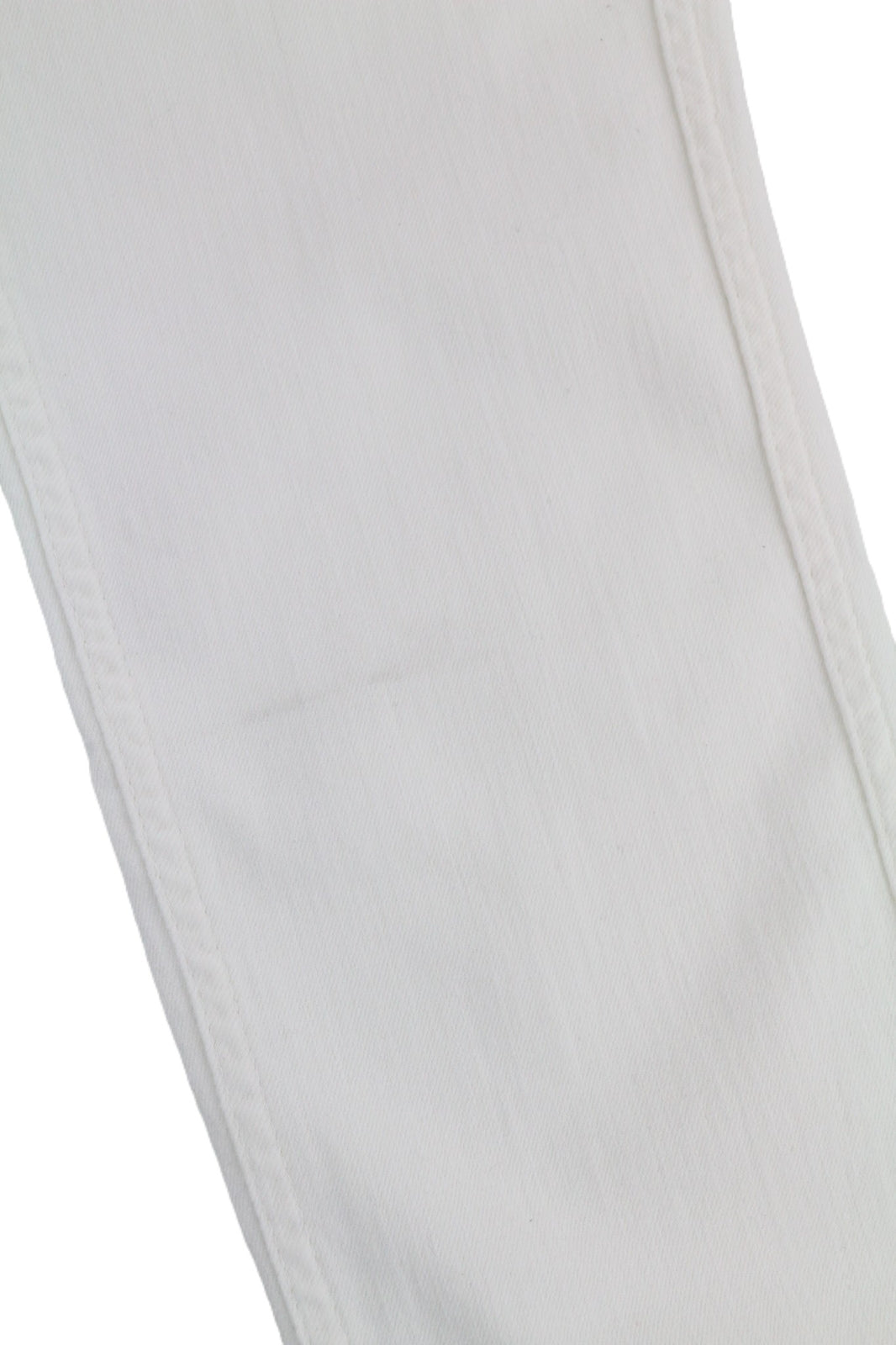 CIMARRON Claudie Women Trousers W25 White Slim Fit Cotton Stretch Casual