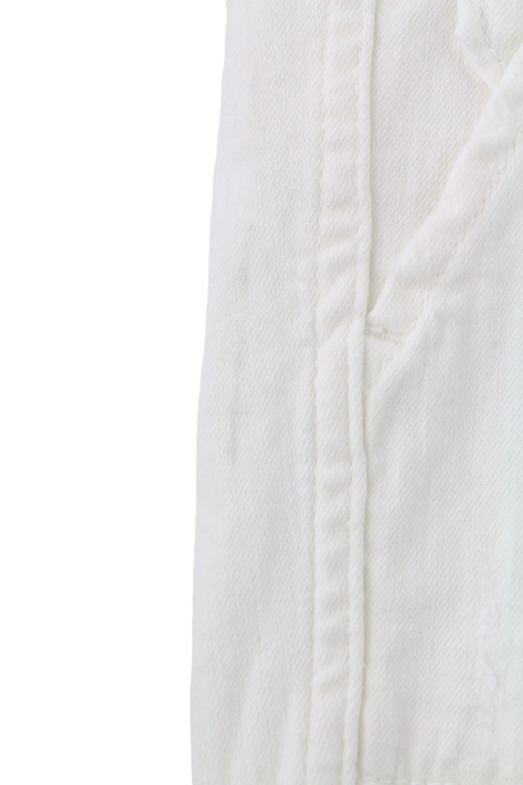 CIMARRON Claudie Women Trousers W25 White Slim Fit Cotton Stretch Casual