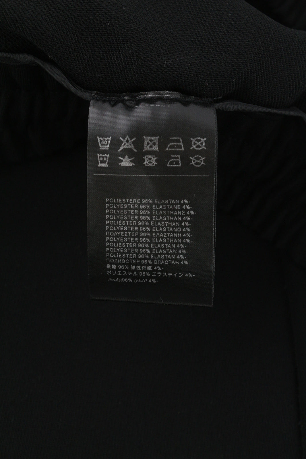 JOHN RICHMOND Women Trousers S Black Stretch Pull On Leisure Drawstrings Casual