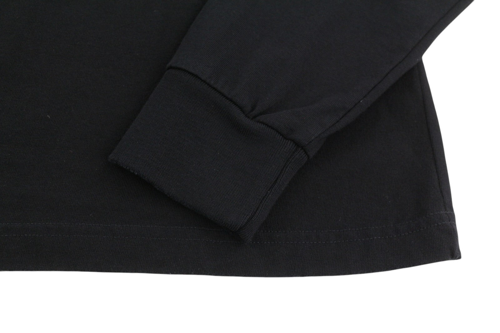 DIESEL T-Just-Ls-J3 Men T-Shirt S Black Patterned Crew Neck Long Sleeve RRP€140