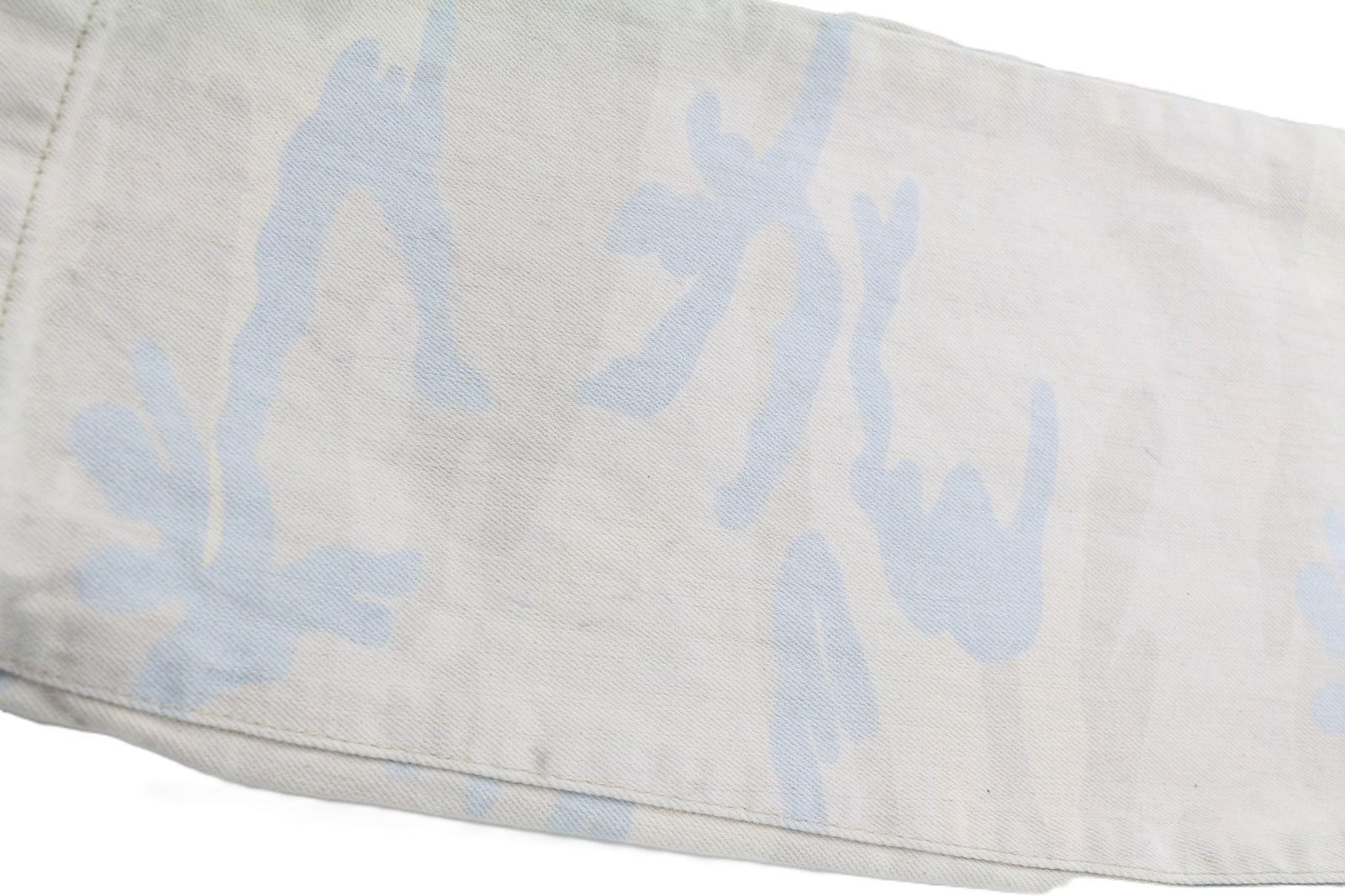 SCOTCH & SODA Stump Men Jeans W34 Cropped Loose Taper Pure Cotton Grey Patterned