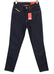 DIESEL 1994 Z9B89 Men Jeans W30/L32 Slim Fit Straight Leg High Waist Denim Blue