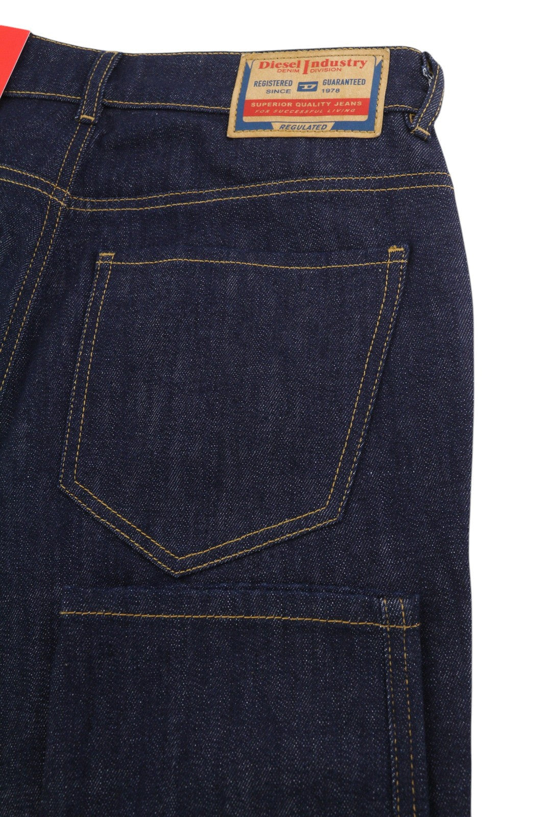 DIESEL 1994 Z9B89 Men Jeans W30/L32 Slim Fit Straight Leg High Waist Denim Blue