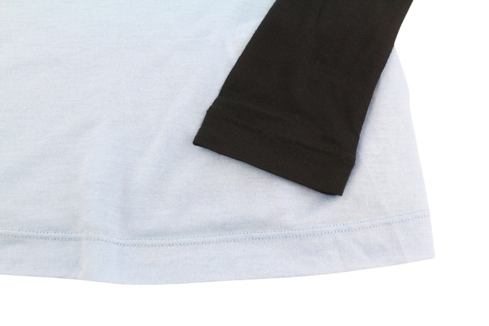 DIESEL T-Ina-Yoke Women T-Shirt S Cashmere Blend Long Sleeve Round Neck RRP€150