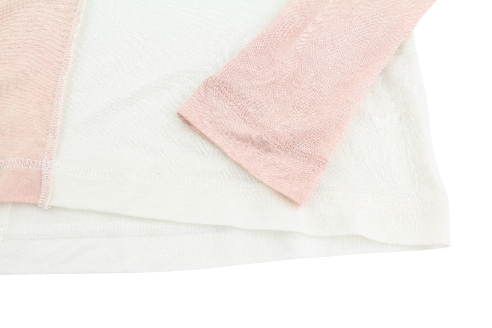 DIESEL T-Tessy-C1 Women T-Shirt S Cashmere Blend Long Sleeve Round Neck RRP€150