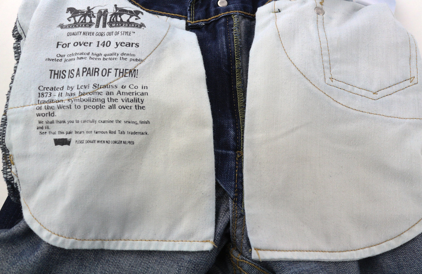 LEVI STRAUSS & CO 511 Men Jeans W34/L34 Dark Blue Pure Cotton Slim Fit Washed