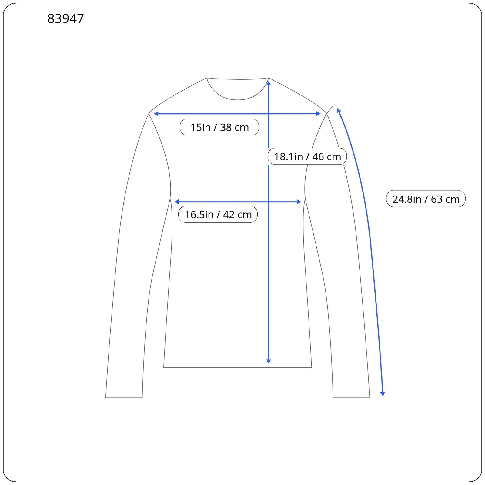 DIESEL T-Inacrop Women T-Shirt S Grey Patterned Rhinestones Cropped Long Sleeve