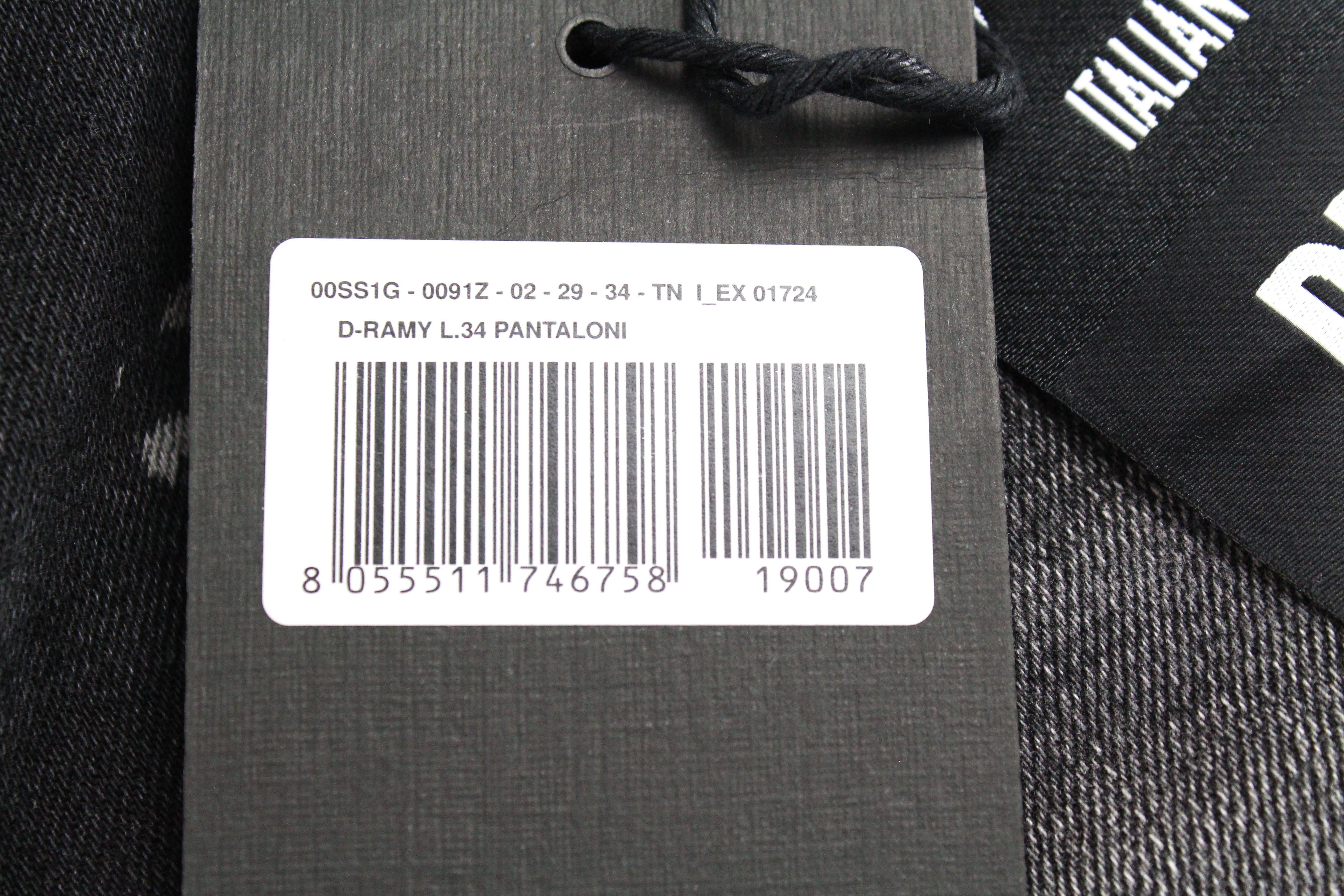 DIESEL D-Ramy 0091Z Women's Jeans W29/L34 Skinny Wash Grey Stretch