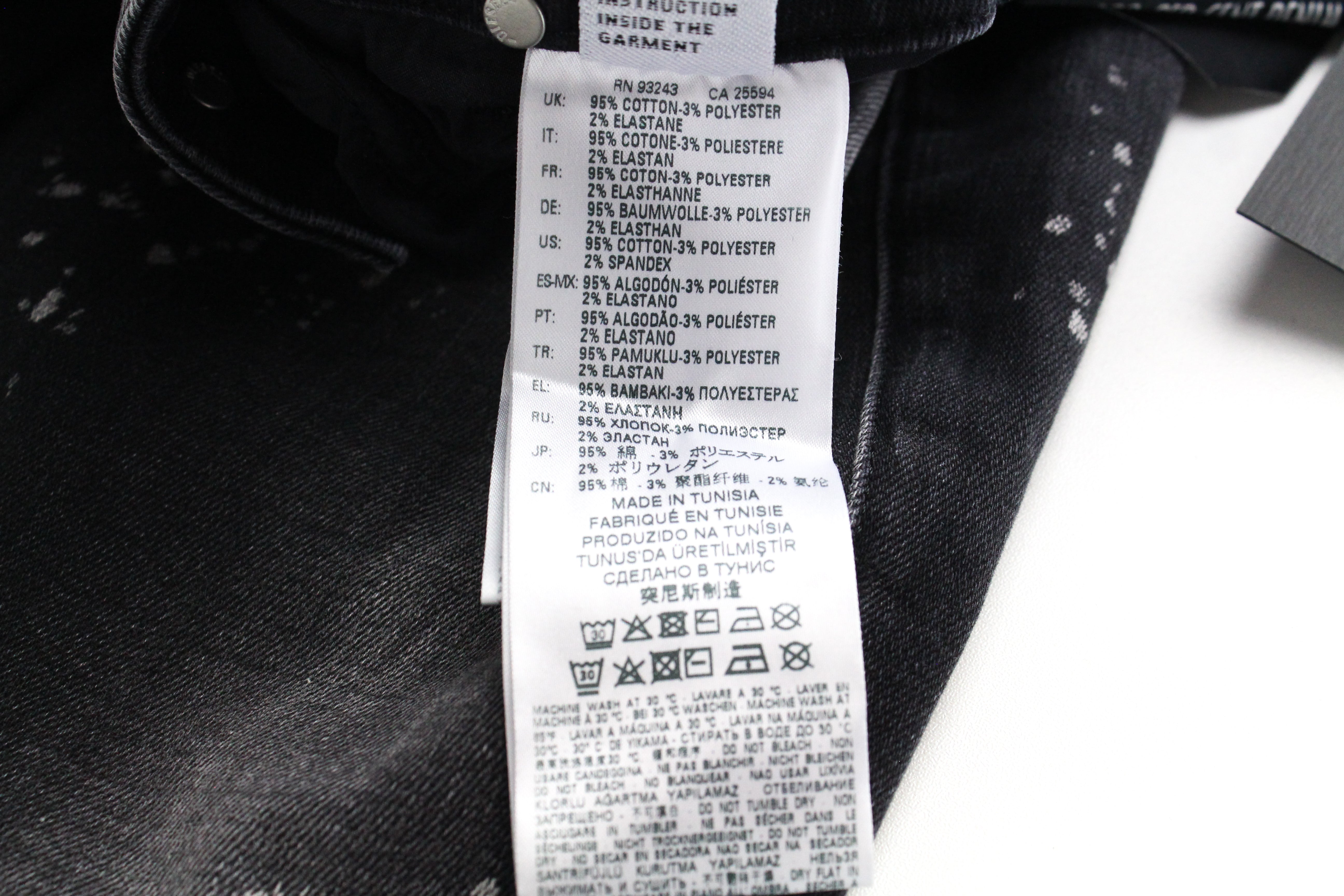 DIESEL D-Ramy 0091Z Women's Jeans W29/L34 Skinny Wash Grey Stretch