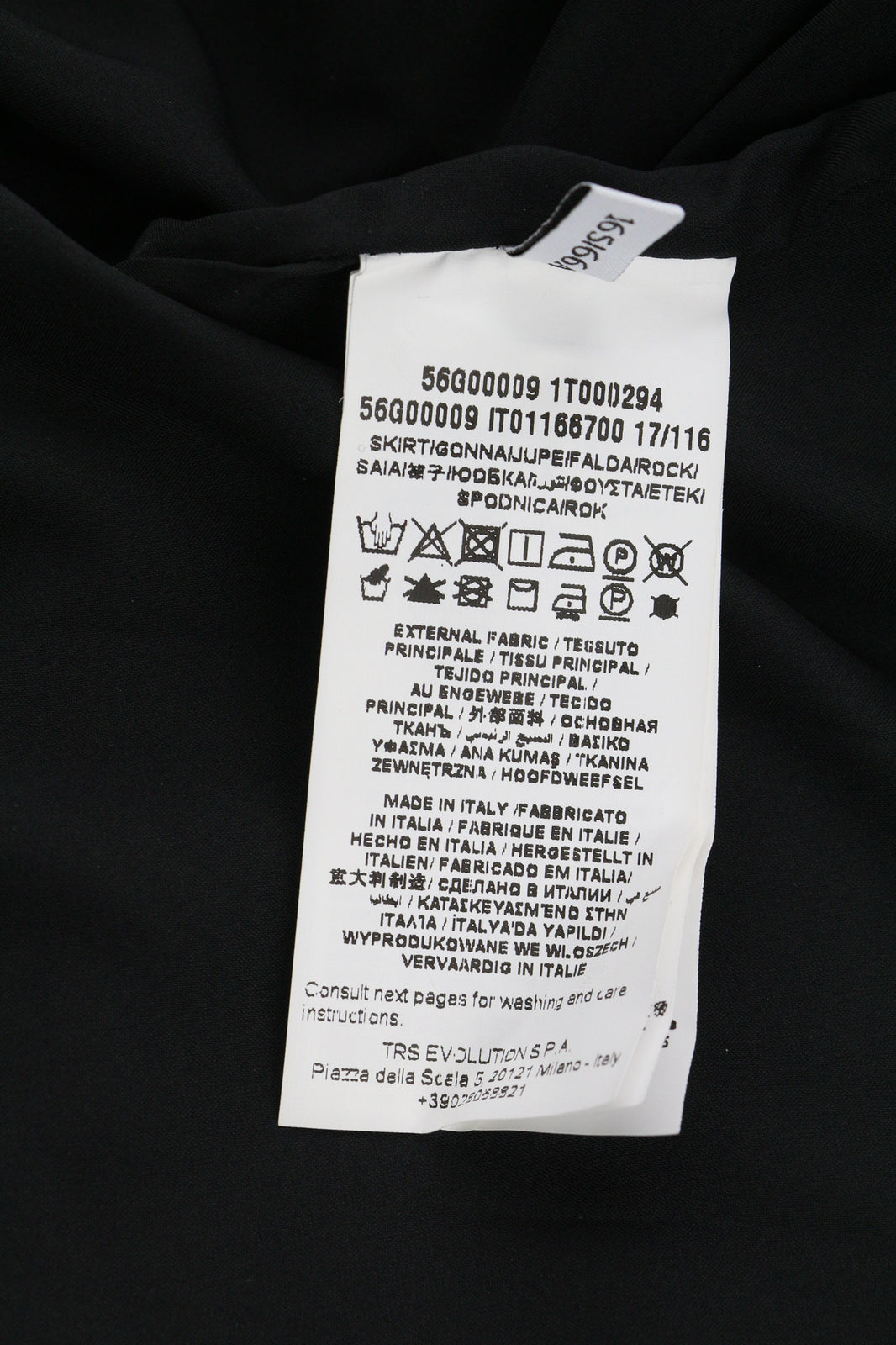 TRUSSARDI JEANS Women Skirt 40 White Lined Pleated Sequin Short Mini Balloon