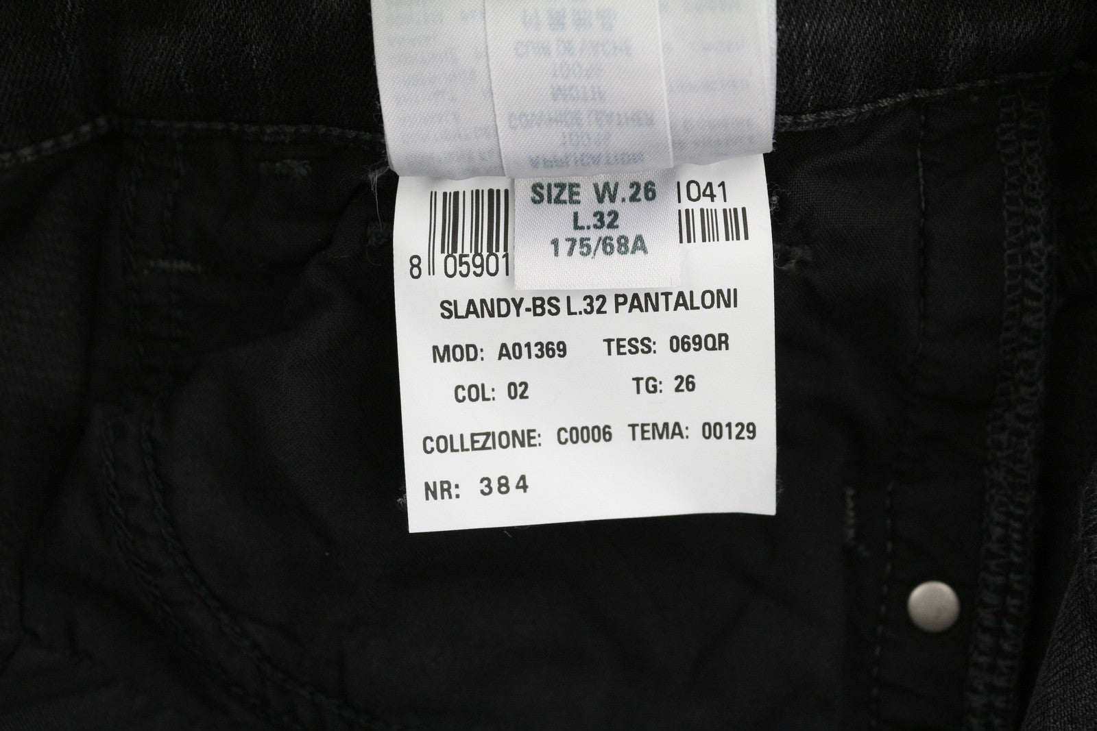 DIESEL Slandy 069QR Women Jeans W26/L32 Super Skinny Regular Waist RRP€200