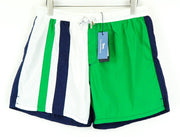 HARMONT & BLAINE Men's Navy ~W32 Swim Trunks Green Detail Pull-On Beach Style