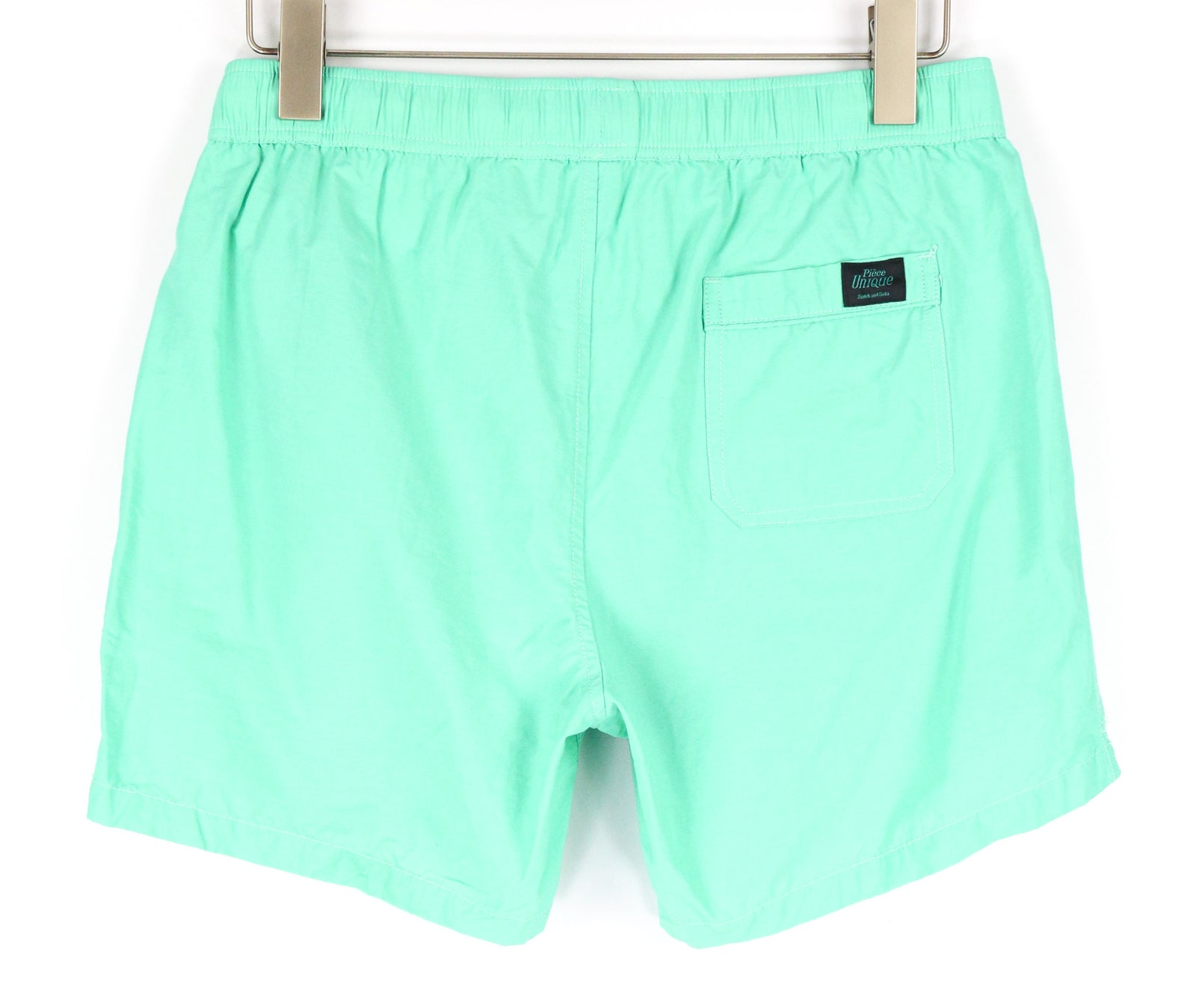 SCOTCH & SODA Ams Couture Men Swimwear S Green Blue Pull On Drawstrings Trunks