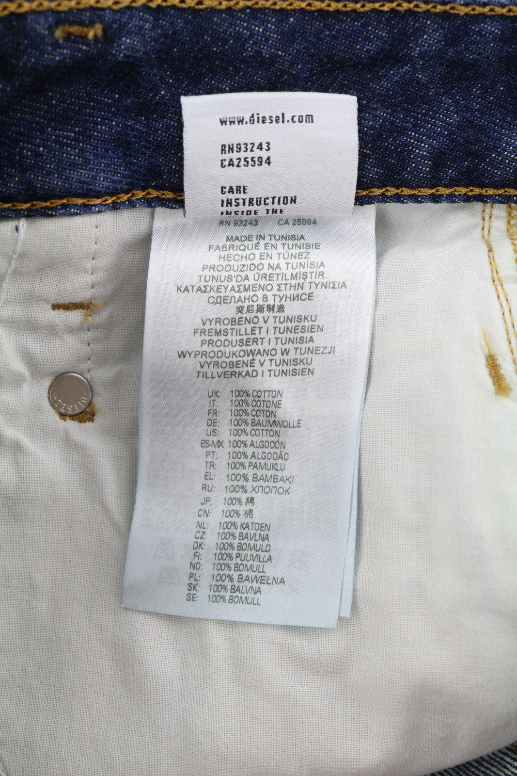 DIESEL D-Fayza 09C03 Women Jeans W26/L32 Regular Fit Boyfriend Leg RRP€175