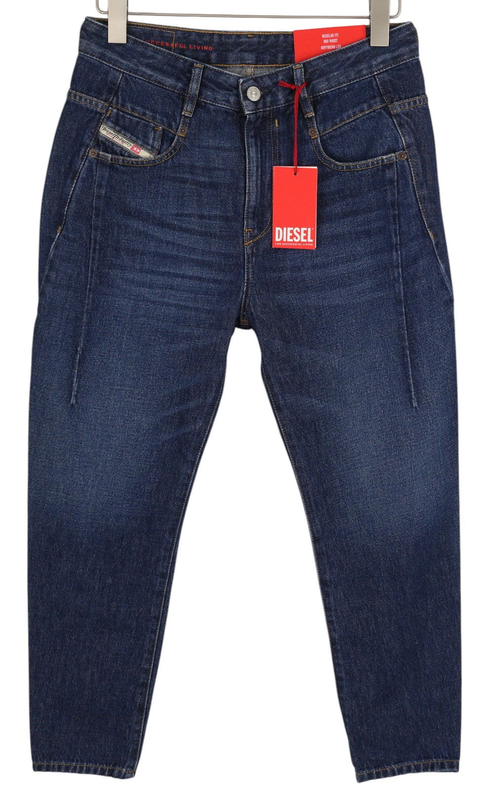 DIESEL D-Fayza 09C03 Women Jeans W26/L32 Regular Fit Boyfriend Leg RRP€175