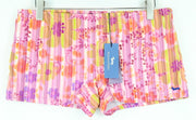 HARMONT & BLAINE Acqua ~W34 Pink Swim Trunks Men Striped Floral Pool Shorts