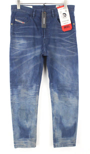 DIESEL D-Eetar 0870I Men's Jeans W32/L32 Tapered Blue Stretch