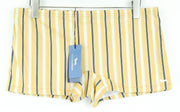 HARMONT & BLAINE Men's ~W33 Orange Striped Swim Shorts Summer Poolwear Beach