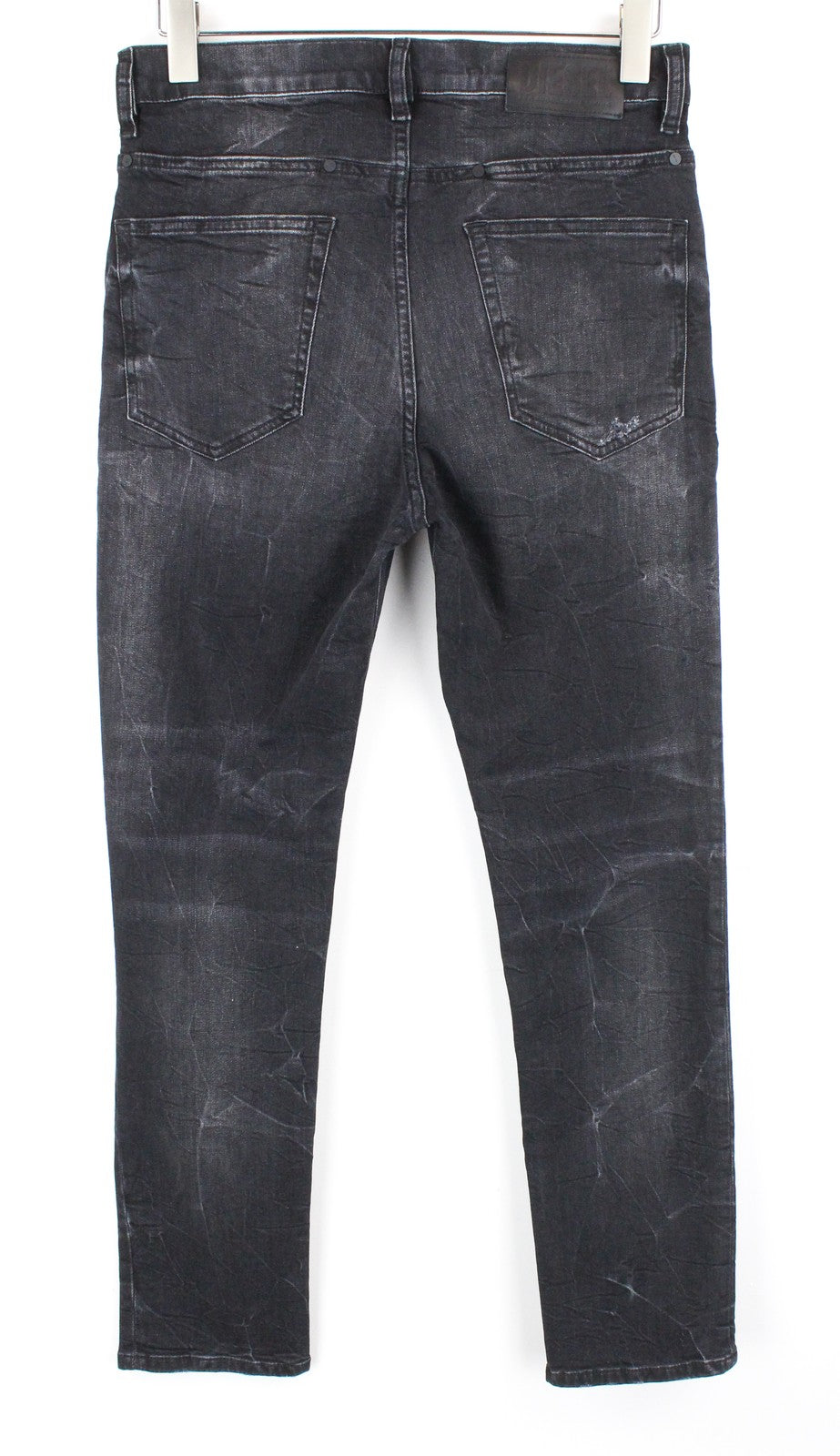 DIESEL D-Eetar 069DV Men's Jeans W29/L32 Tapered Stretch Grey Button