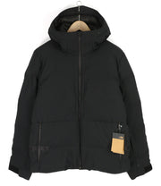 THE NORTH FACE Cirque Down Men Jacket L 550 Filled Hooded Lined Zip Logo Black