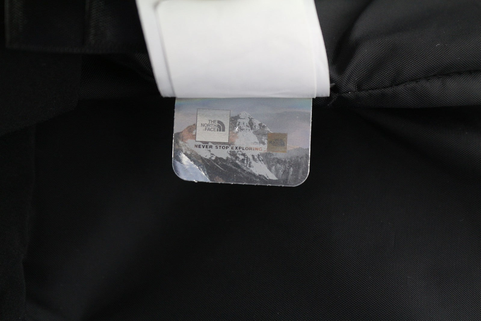 THE NORTH FACE Cirque Down Men Jacket L 550 Filled Hooded Lined Zip Logo Black