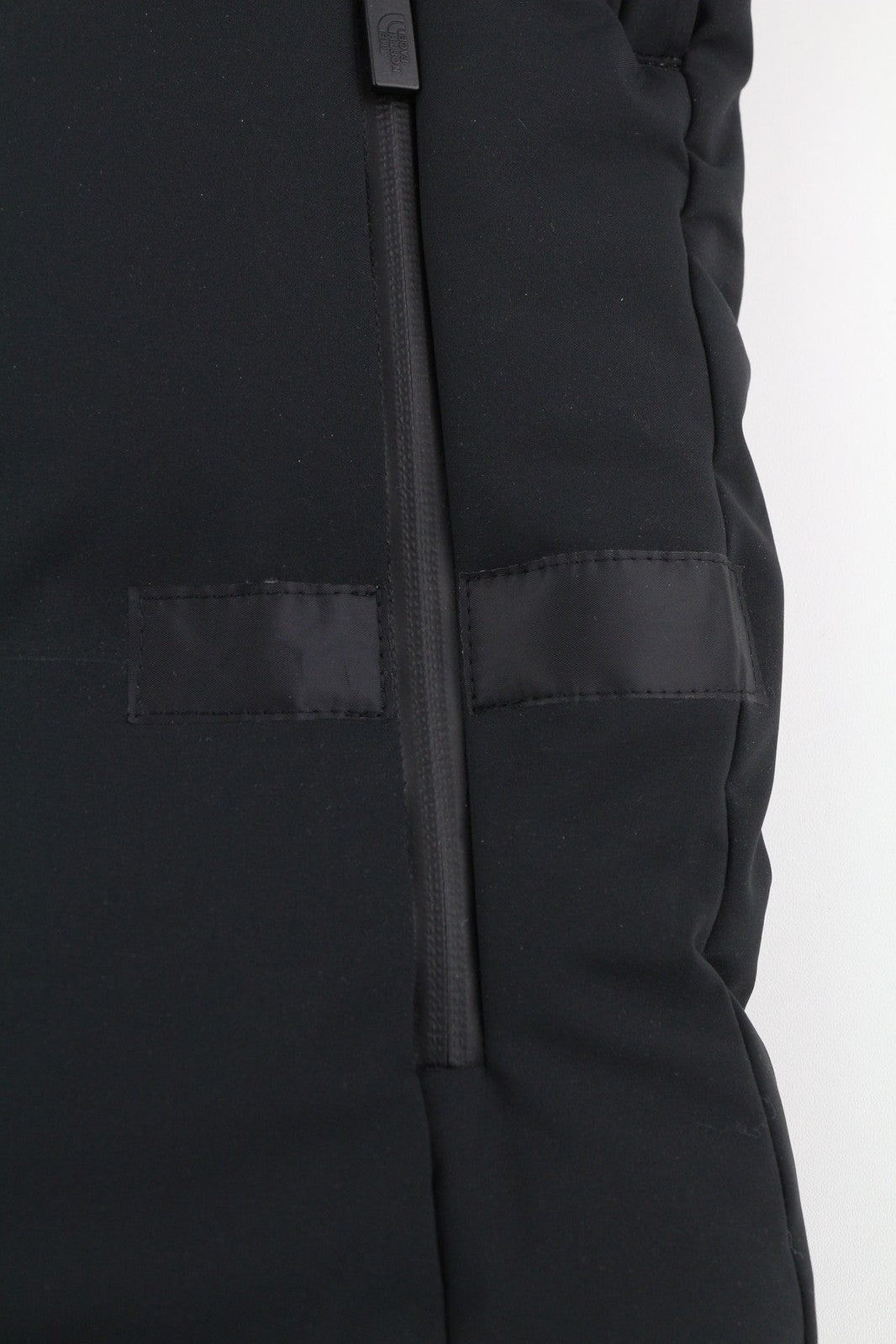 THE NORTH FACE Cirque Down Men Jacket L 550 Filled Hooded Lined Zip Logo Black