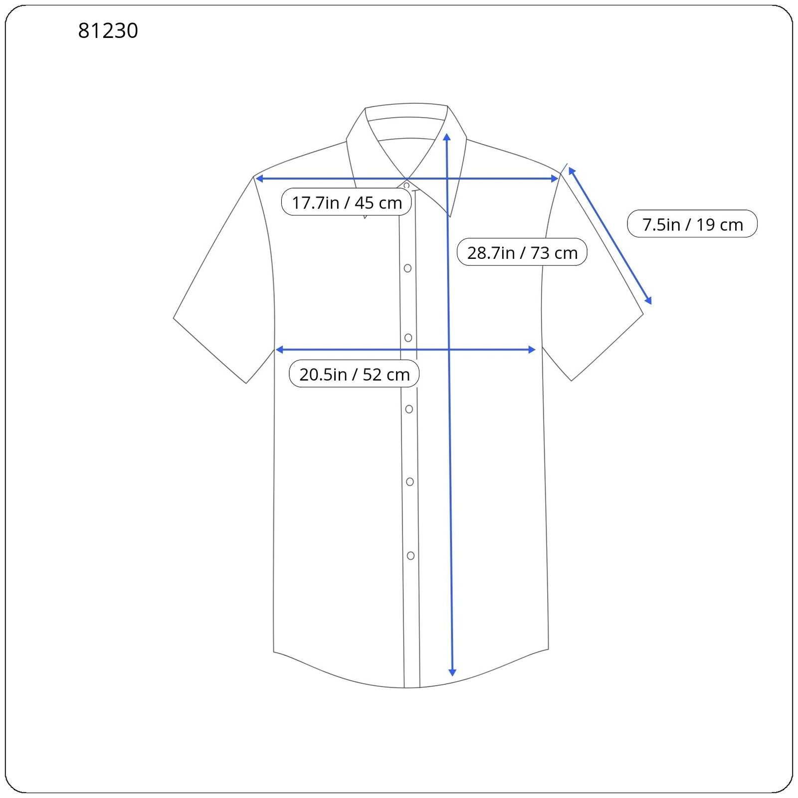 SCOTCH & SODA Ams Blauw Men Shirt ~M/L Blue Dot Patterned Short Sleeve Button-Up