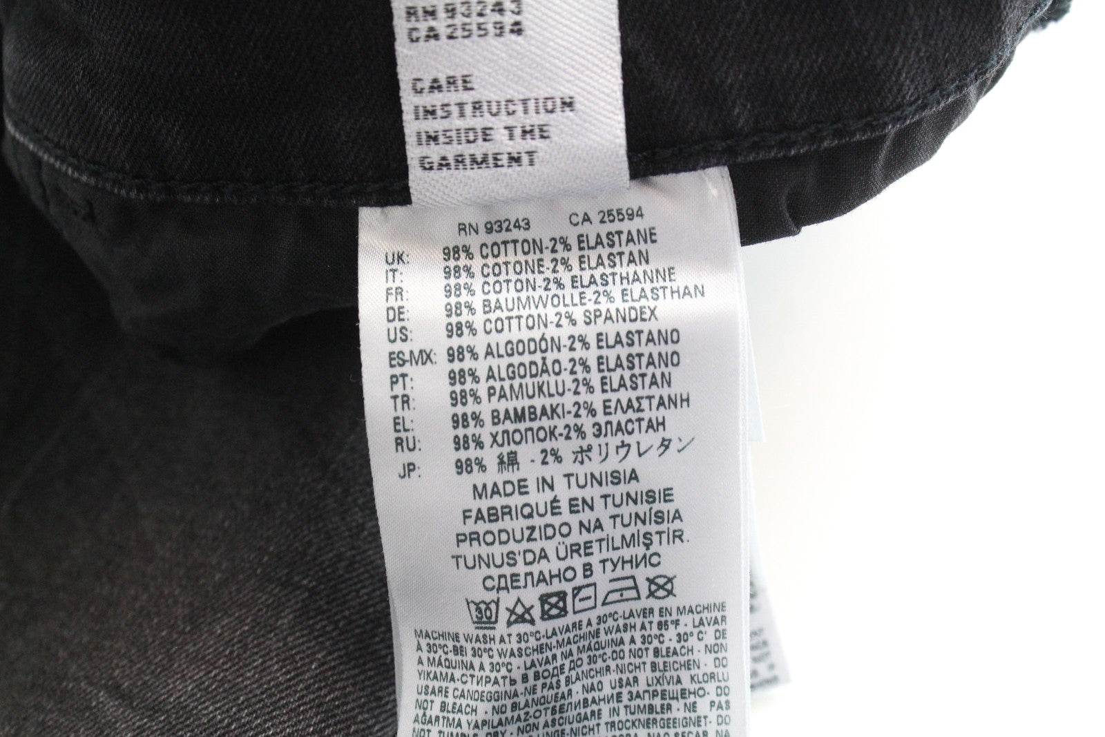 DIESEL D-Eetar 069DV Men's Jeans W29/L30 Tapered Stretch Grey