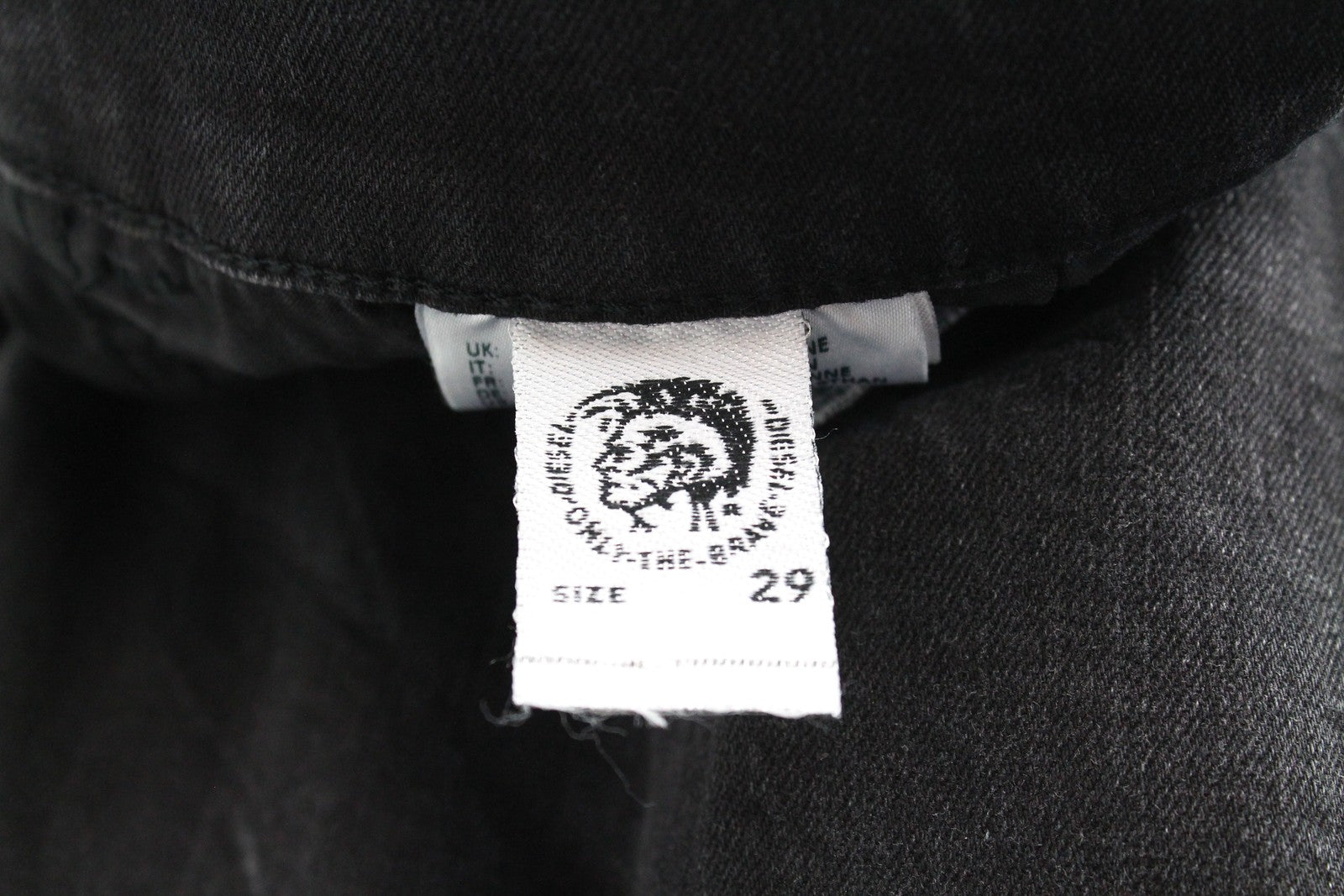 DIESEL D-Eetar 069DV Men's Jeans W29/L34 Taper Stretch Grey