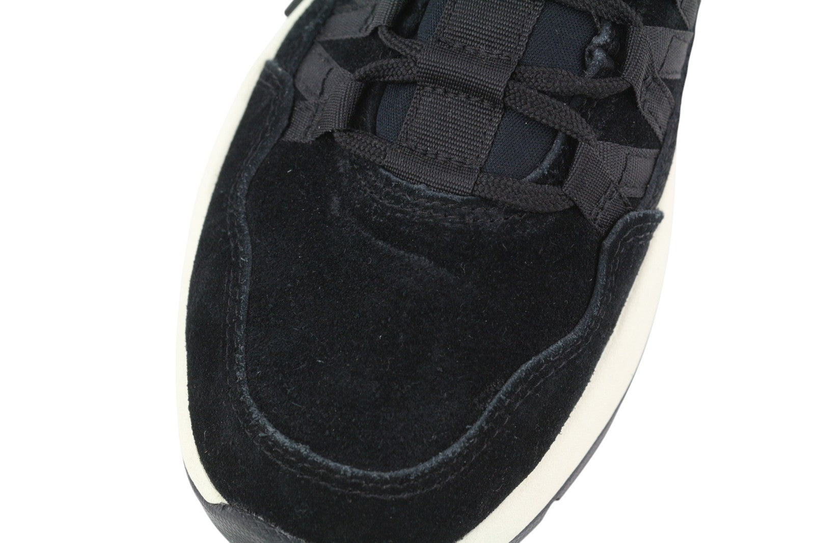 TIMBERLAND A24S9 Men Sneakers EU41.5 EU42 Black Suede Leather Lace Up Trainers