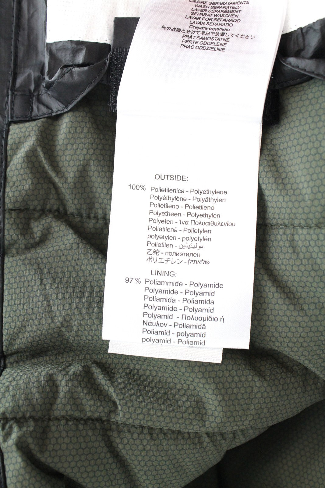 REPLAY Men's Jacket L Black Lined Padded Long Logo Single