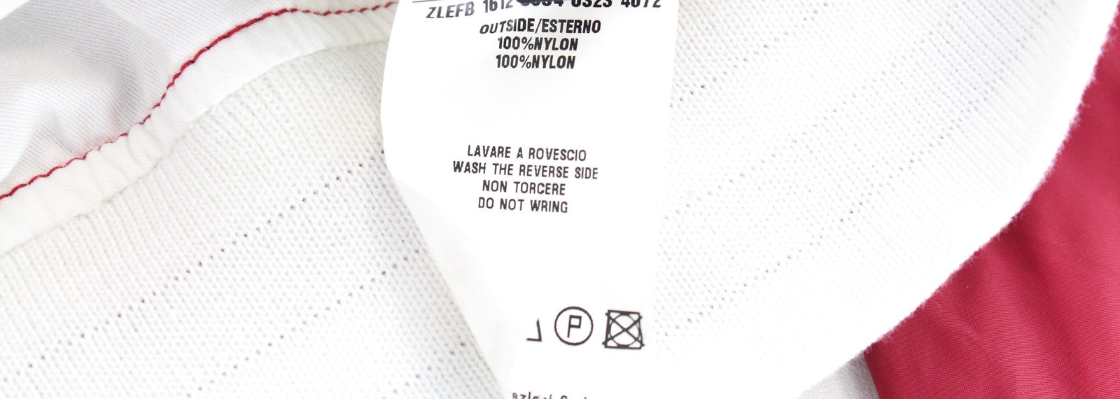 RICHMOND Men's Jacket 54 Red Lined Single Long Zipped Lightweight