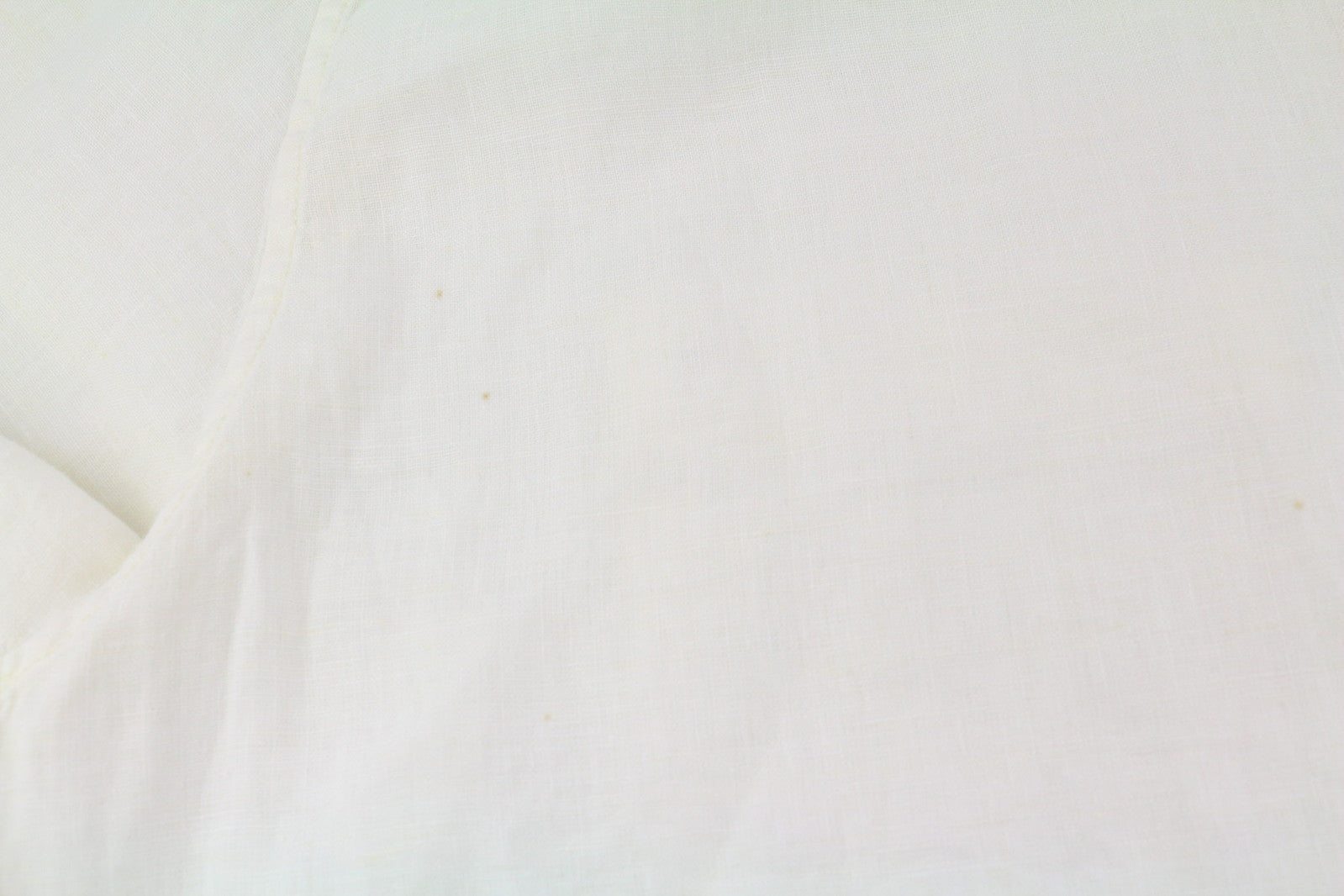 DIESEL S-Umbe-Sslab Men Shirt L White Short Sleeve Linen Spread Neck RRP€150