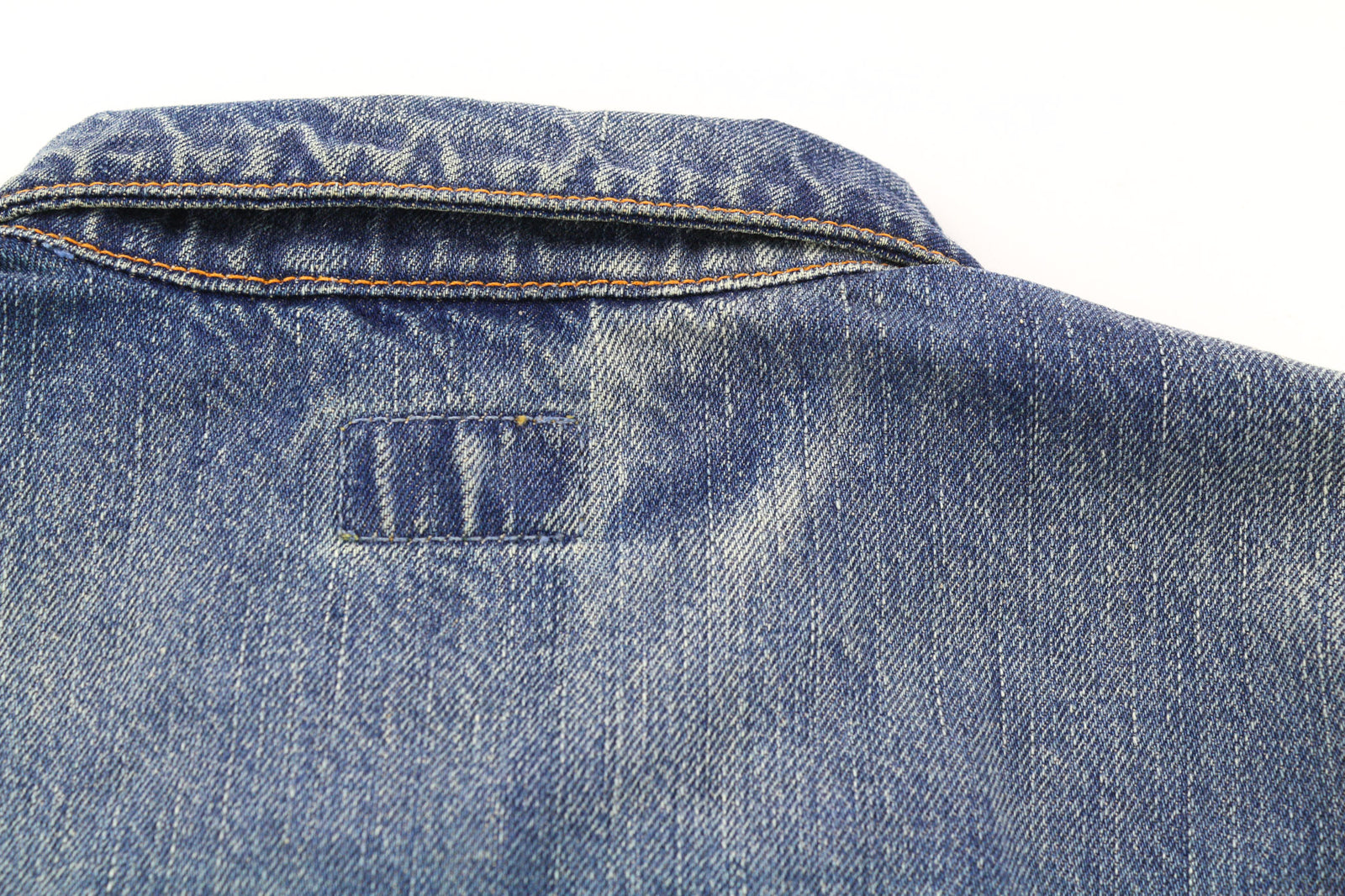 NUDIE Sonny Rig Orta Men Jacket M Faded Denim Unlined Button Closure PL Neck