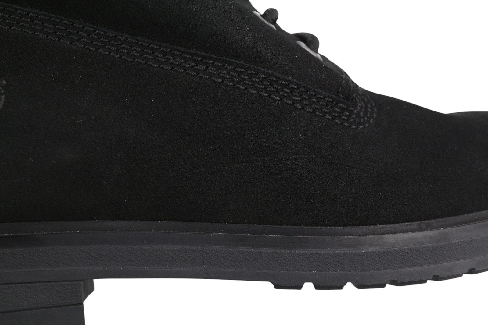 TIMBERLAND Women Boots EU40 EU41 Black Leather Ankle Top Lace Up Waterproof