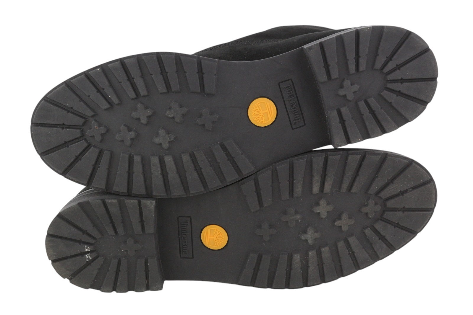 TIMBERLAND Women Boots EU40 EU41 Black Leather Ankle Top Lace Up Waterproof