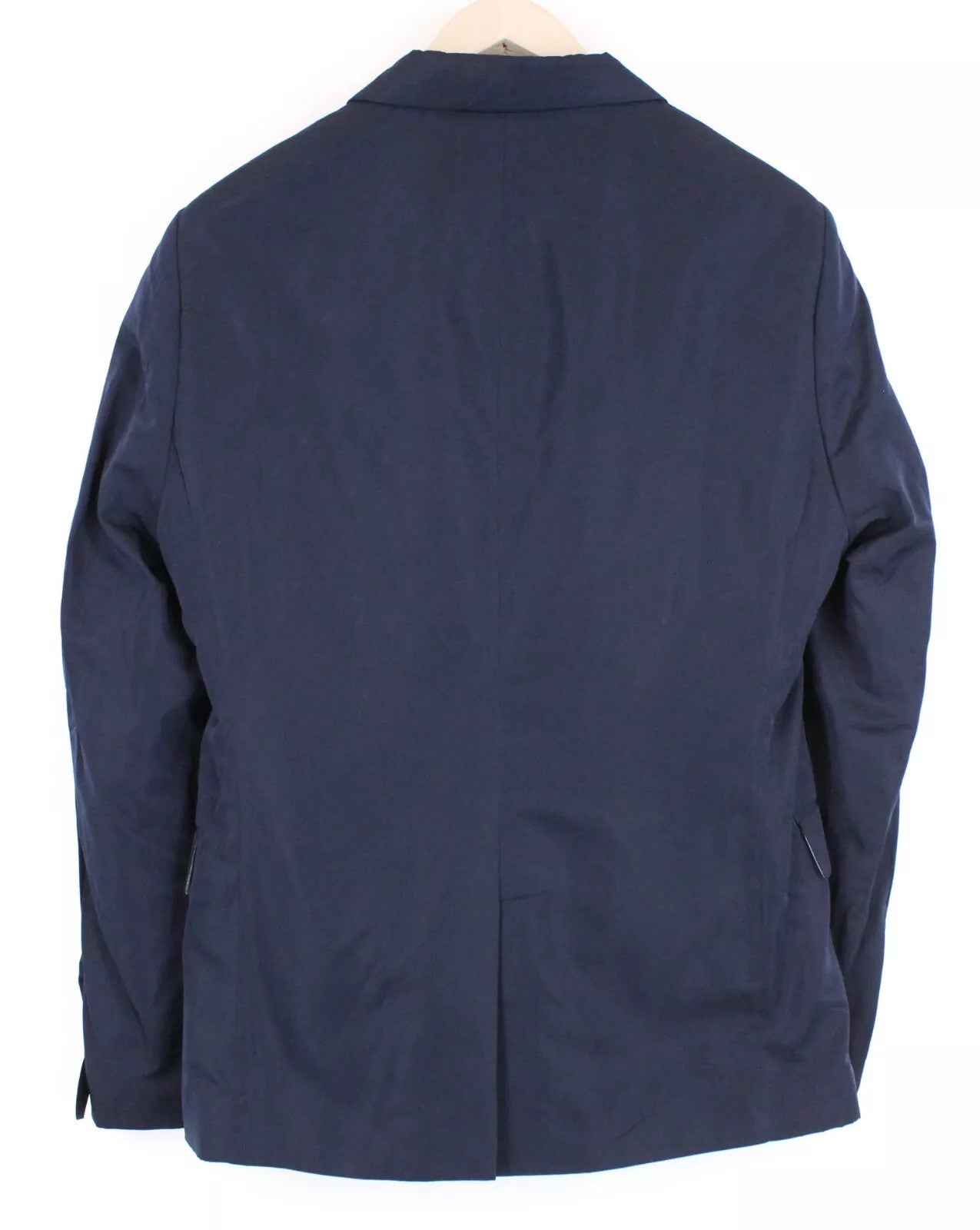 „SCOTCH &amp; SODA“ vyriškas švarkas M, tamsiai mėlynas, su įpjovomis, vienaeilis, „Ams Couture“ stiliaus 