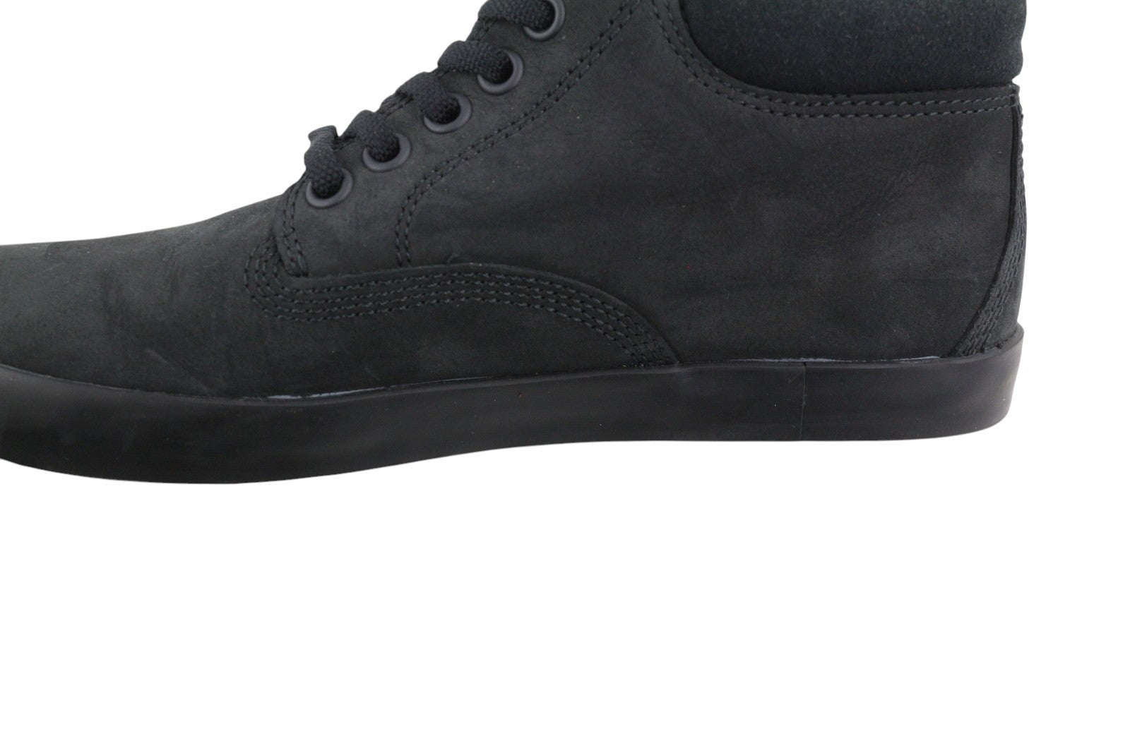 TIMBERLAND A1R35 Women Boots EU36 EU37 Black Ankle Top Almond Toe Laced Leather