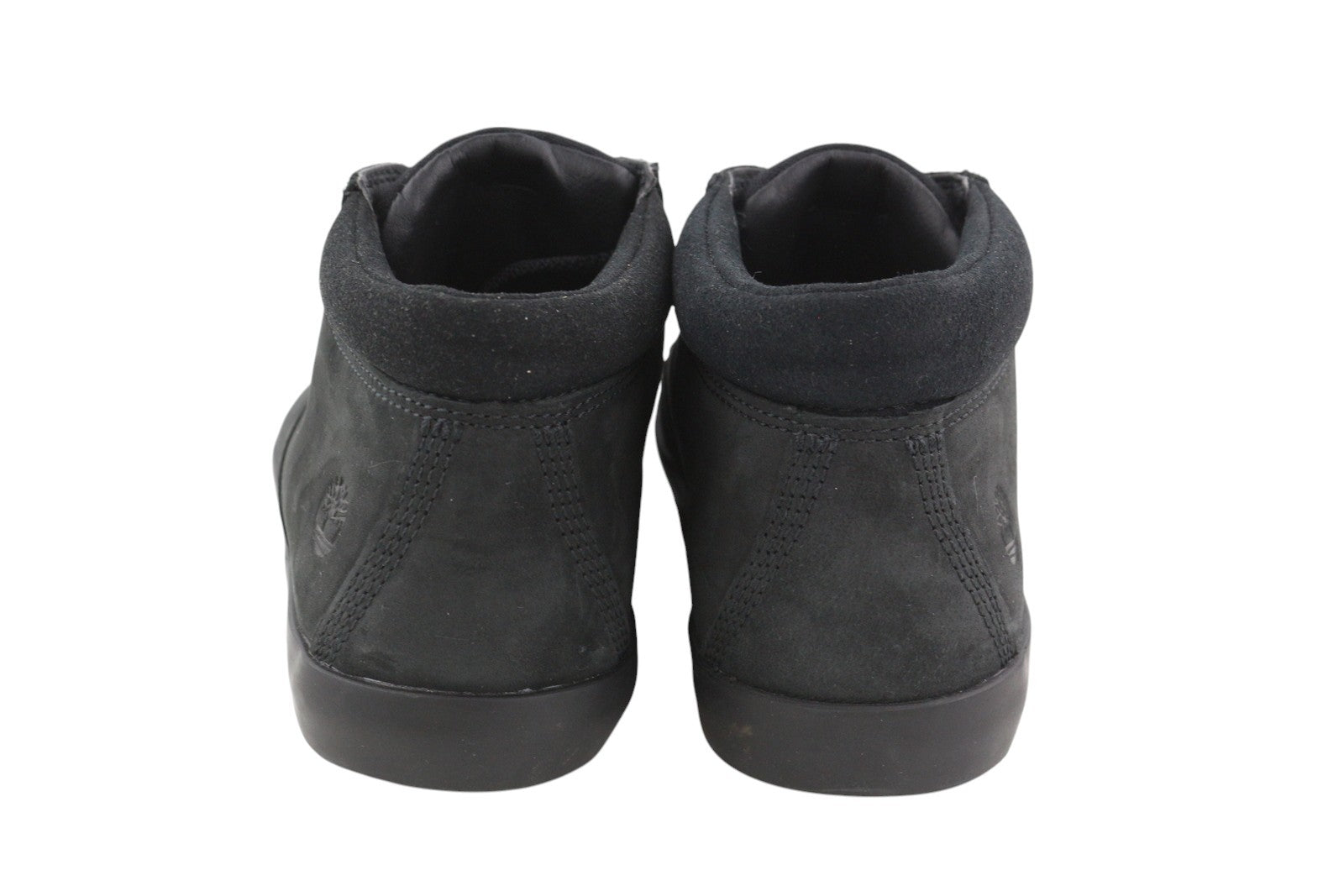 TIMBERLAND A1R35 Women Boots EU36 EU37 Black Ankle Top Almond Toe Laced Leather