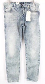 SCOTCH & SODA W31/L32 Ralston Blue Jeans Men Slim Washed Stretch Denim