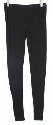 SCOTCH & SODA Black Leggings M Women Logo Pull-On Basic Casual Fit