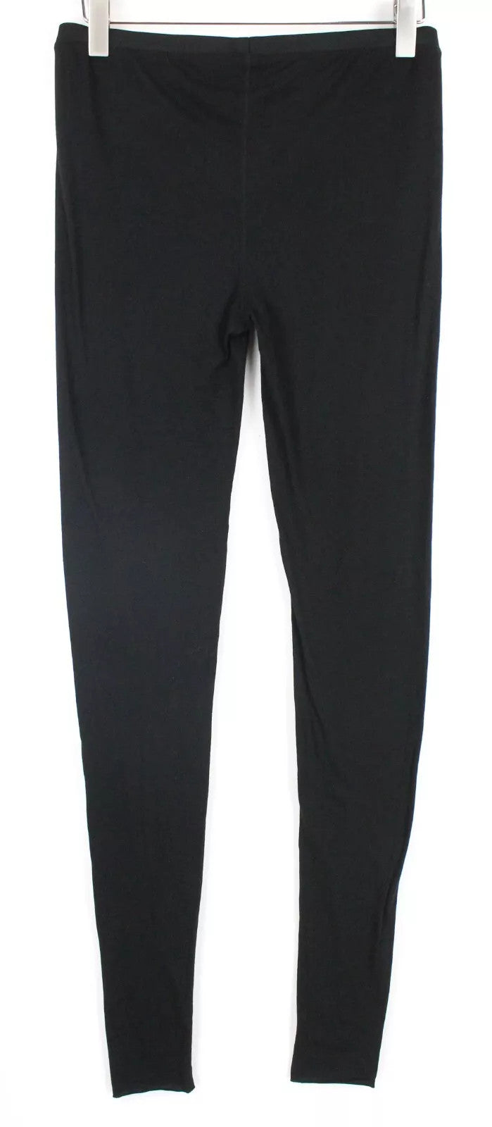 SCOTCH & SODA Black Leggings M Women Logo Pull-On Basic Casual Fit