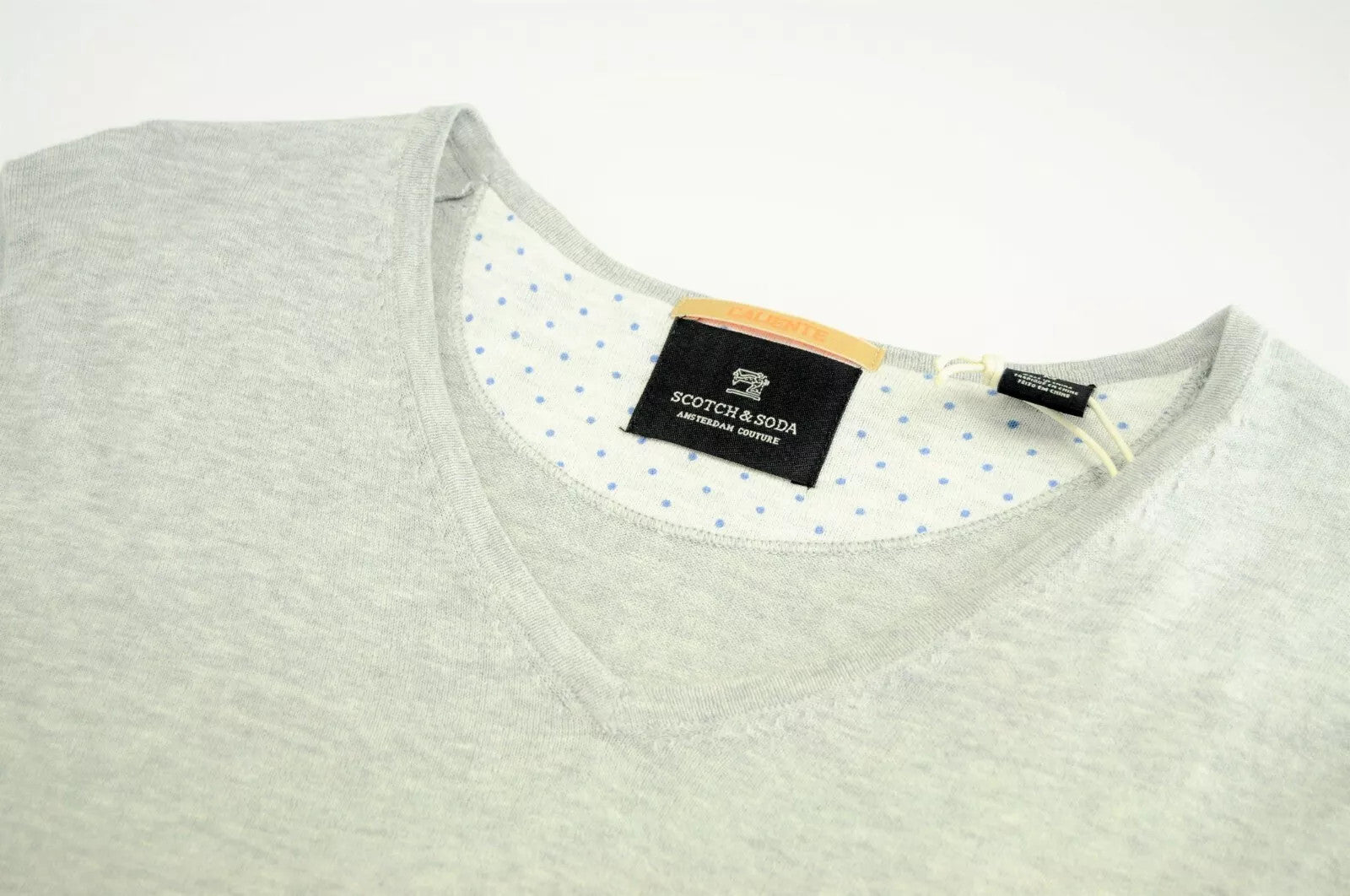 SCOTCH & SODA Pullover Sweater M Men Grey Ams Couture Cotton Knit