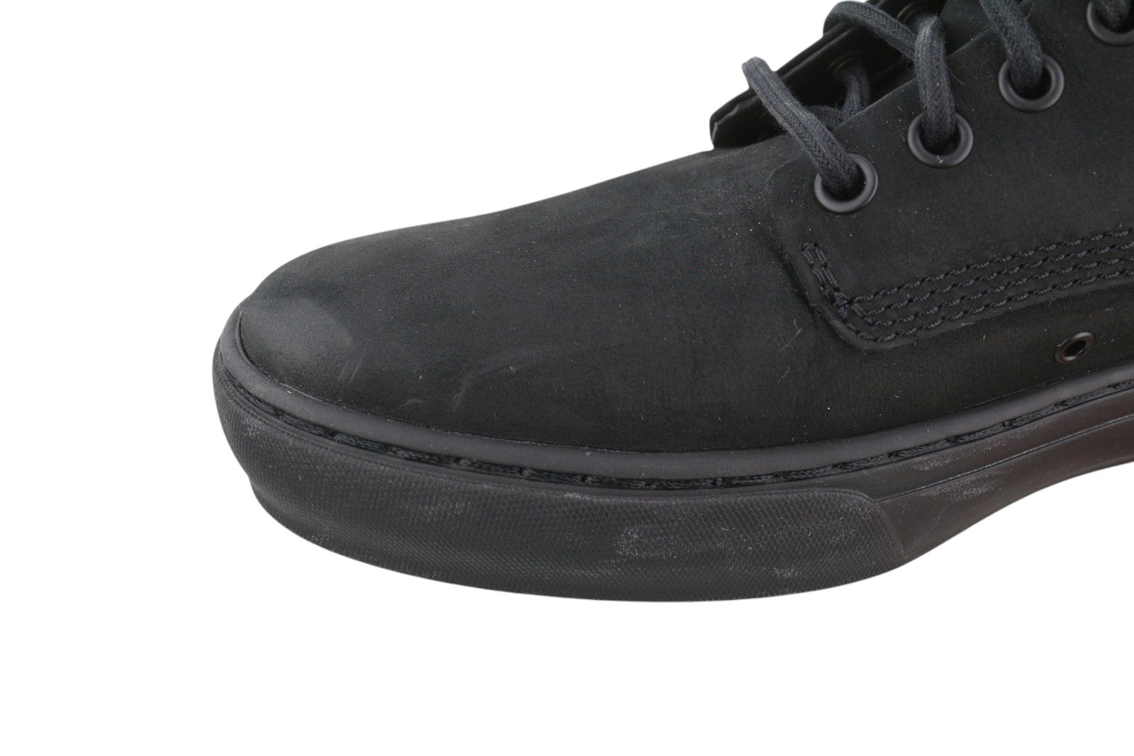 TIMBERLAND A1JUY Men Shoes EU40/41 Black Leather Ankle Lace Up Almond Toe