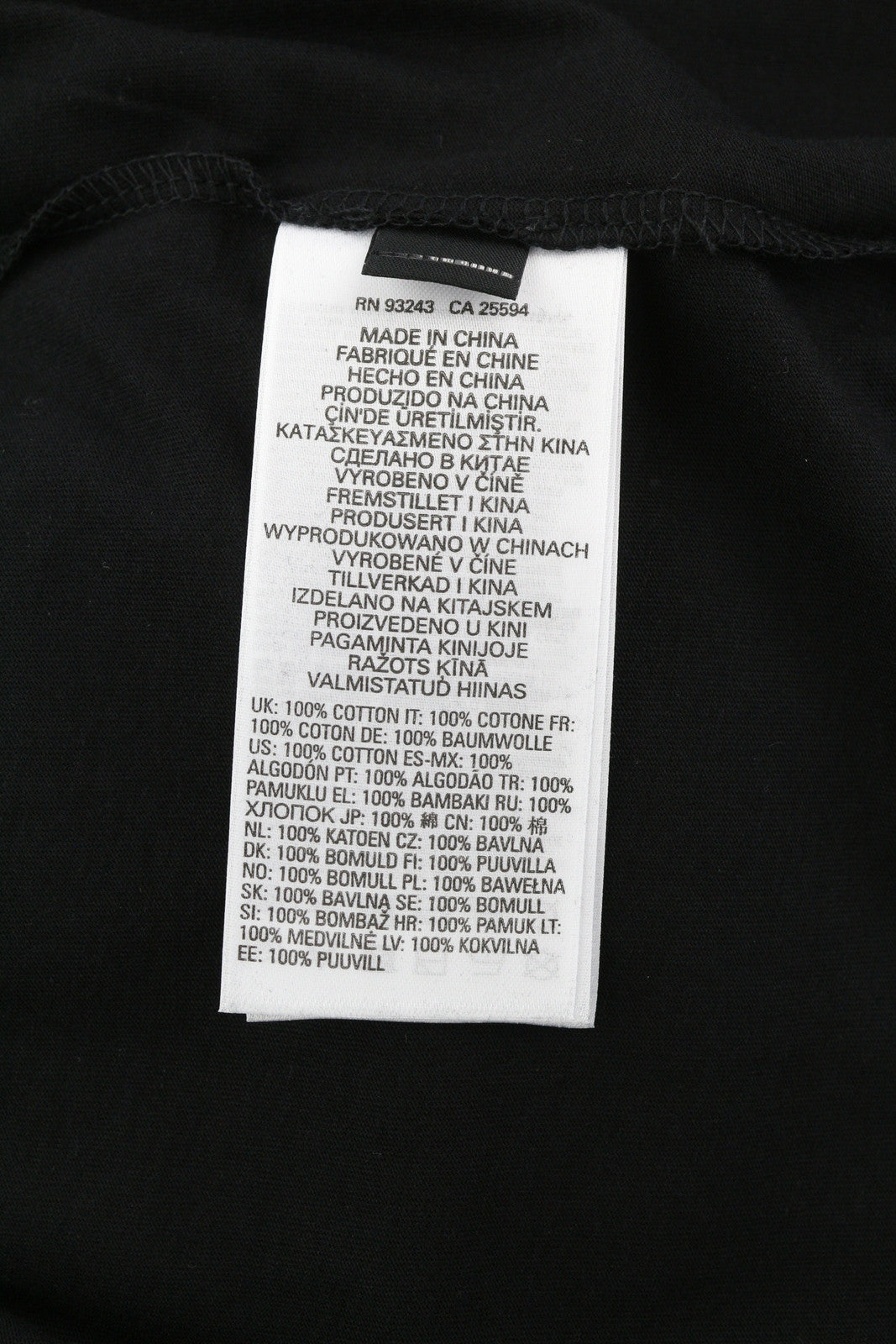 DIESEL T-Just-LS-Slits-B53 Men T-Shirt 2XL Black Pullover Crew Neck Cotton