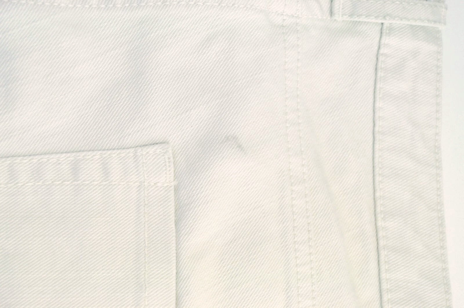MAISON SCOTCH W31/L32 Ivory Cotton Stretch Jeans Slim Fit Women
